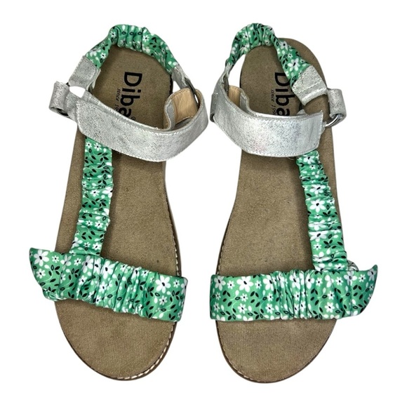Diba Cloud Slip On Sandals Green Size 9 - Picture 1 of 7